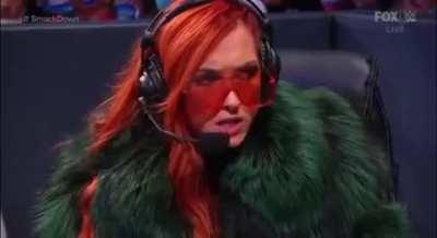 Becky Lynch knows how a “triple tret” works