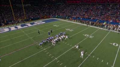 [Highlight] Will Lutz misses the 41-yard Field Goal wide right but the Bills had 12 men on the field. Lutz makes the subsequent 36-yard Field Goal for the walk off Win