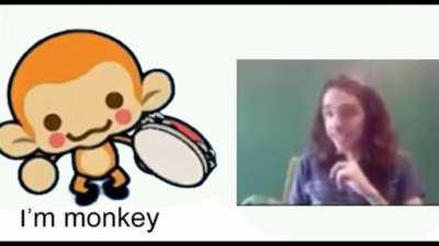 Hi i'm monkey