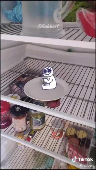 The time has come to eat my sandwich