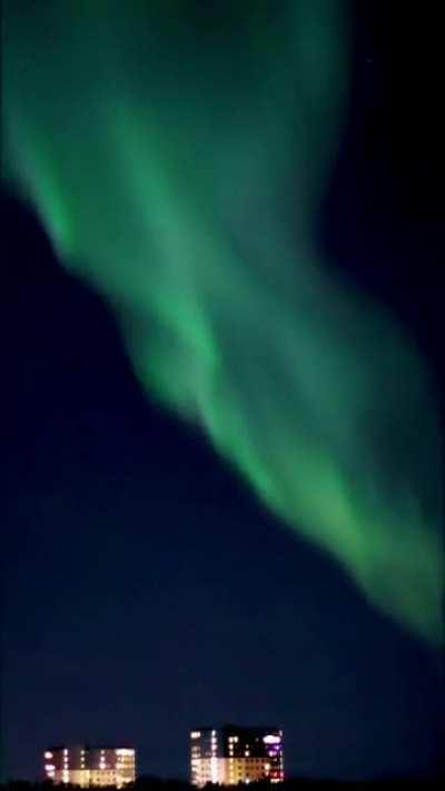 A good northernlights show - Iceland.