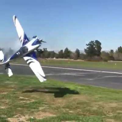 Powerful Remote Control Plane Stunt.