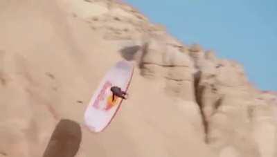 Incredible paragliding