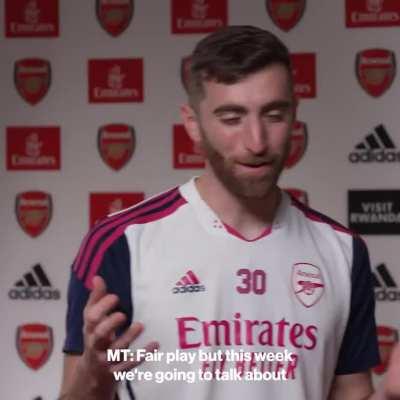 Matt Turner teaching Gabriel Martinelli &amp;amp; Eddie Nketiah all about the MLS ahead of Arsenal’s pre-season tour of the USA, where they will face the MLS All-Stars, this summer.