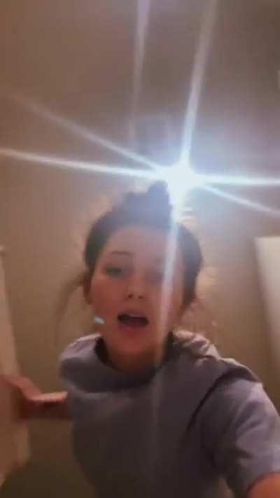 Only the most shameless girls are partaking in this next tik tok trend | @grace.hollic