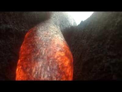 Camera Records Being Engulfed By Lava, Survives With Footage.