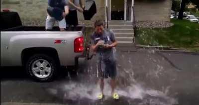 Soak an unsuspecting friend WCGW