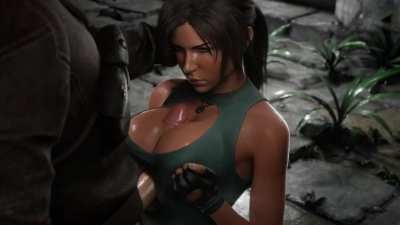 Lara titjob and cum( Nagoonimation) [ Tomb Raider ]