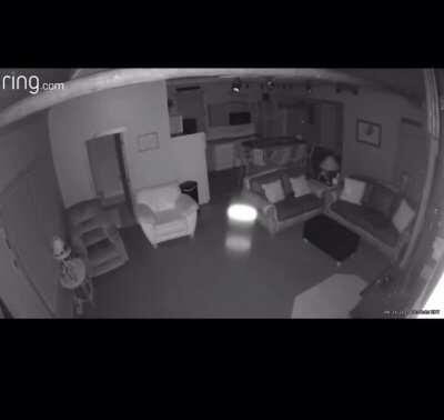 wondering what Zak Bagans would think of this capture on our cabin’s Ring camera...