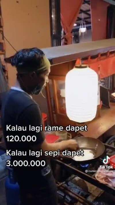 Alasan kenapa tukang nasi goreng banyak yang kaya.