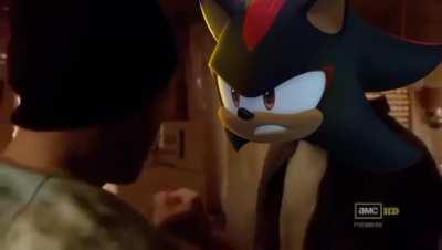 Shadow to Sonic after the season finale of sonic prime