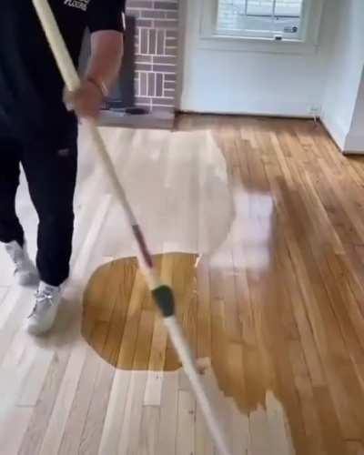 That floor be looking as good as new