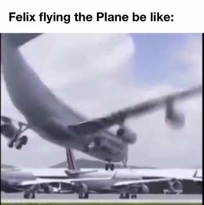 He do be flying