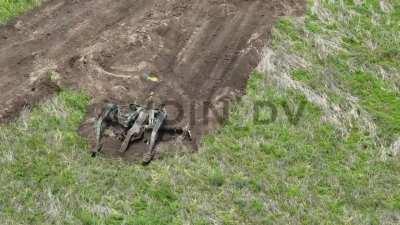 Good quality video of destroying of Ukrainian army Leopards and Bradley in Zaporozhye…