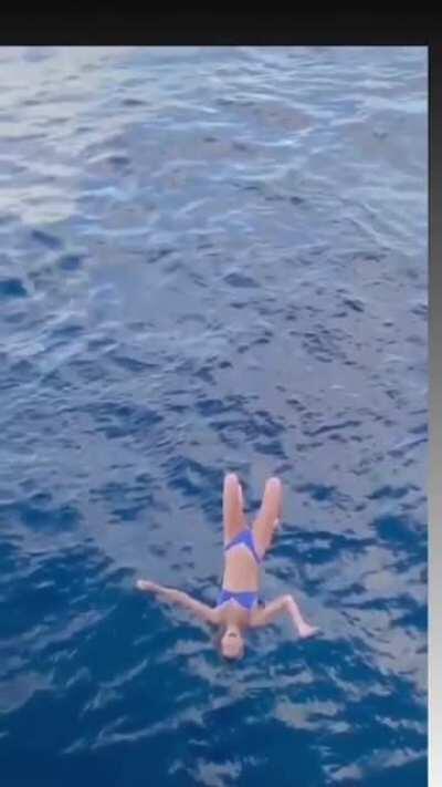 To dive