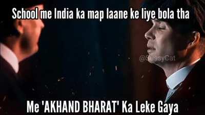 I wish that I could see the AKHAND BHARAT before i die