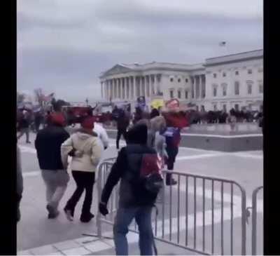 Video showing exactly how the Terrorists got into the Capital Building