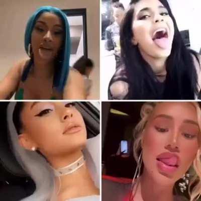 Cardi B vs Kylie Jenner vs Ariana Grande vs Iggy Azalea who would you get head from and give a facial ?