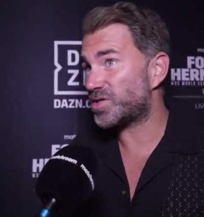 Eddie hearn [post main event interview]