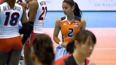 Winifer Fernandez A Beautiful Volleyball Girl , we will never ever forget FIVB WORLD CUP