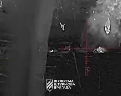 Night elimination of russians by scouts of the 3rd separate assault brigade of Ukraine