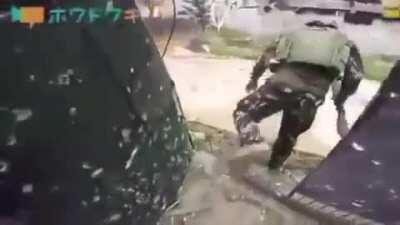 Philippine Army Special Forces in action at Marawi, 2017