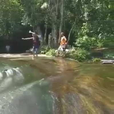 Enjoying the Water