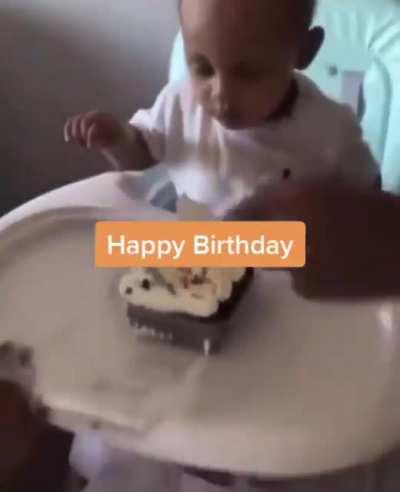 Kid is not going to trust anyone on his birthday anymore