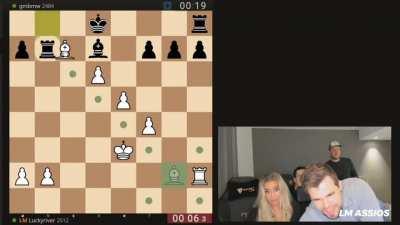 The drunken world chess champion wins in 30 seconds