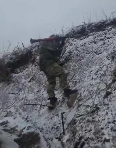 Another Darwin Award was just given to a Russian soldier who was mobilized.