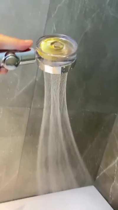 Propeller-driven shower head