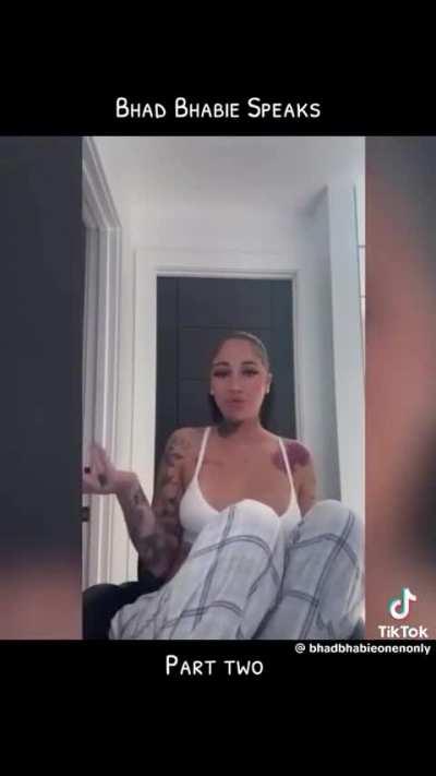 Bhad Bhabie instagram live 😍