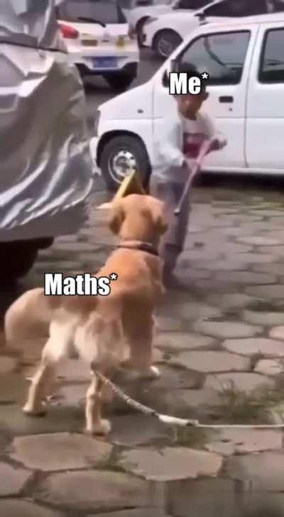 Maths ne g@nd mar di