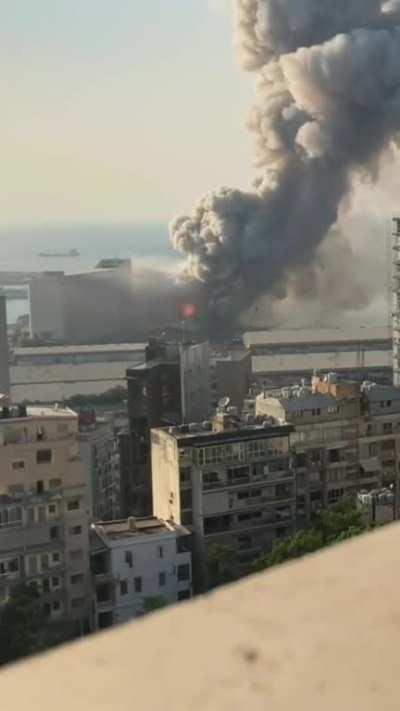 Different POVs of the 2020 Beirut explosion