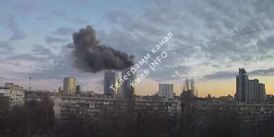 Kiev rocket attack another angle