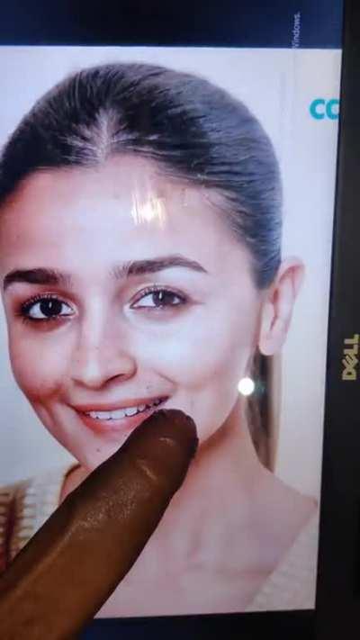 Fucking best alia bhatt cum tribute you'll see with moans 🥵🤤