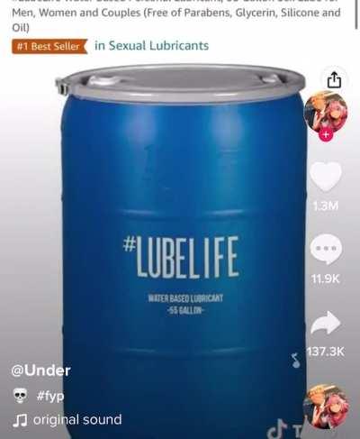 Laughing at Lube Size