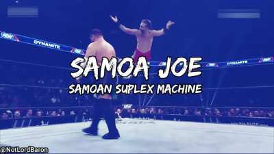 Made a Samoa Joe dynamic intro