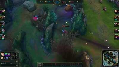 Amazing lux 1v9 moment