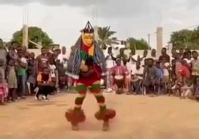 Zaouli African dance