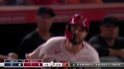 Brett Phillips ties the game with a HR with the Angels down to their last  out! : r/baseball