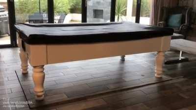 Hidden pool table