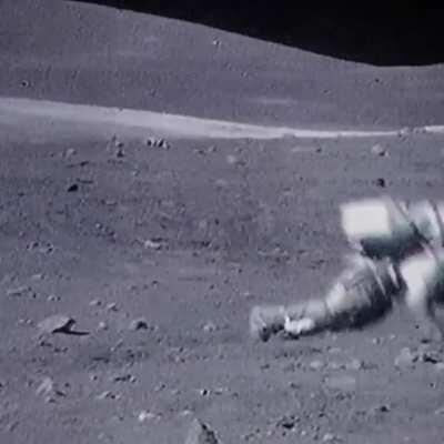 Astronauts Tripping On The Moon