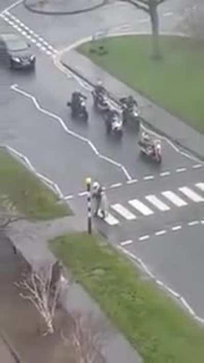 Motorcycle Gang on a Rampage