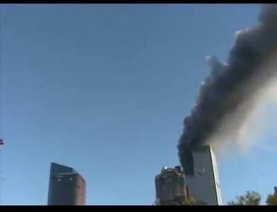 Newly released 9/11 footage of second plane