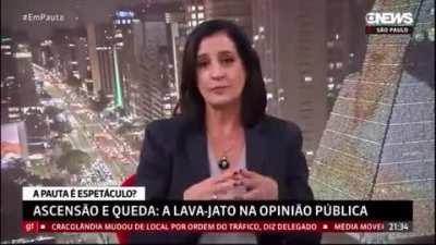 VÍDEO IMPORTANTÍSSIMO Mônica Waldvogel, na GloboNews, reconhece com todas as letras a suspeição de Sérgio Moro. Como se diz na internet, cambalhota da terra plana