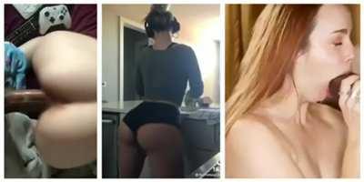 PAWG twerking for BBC