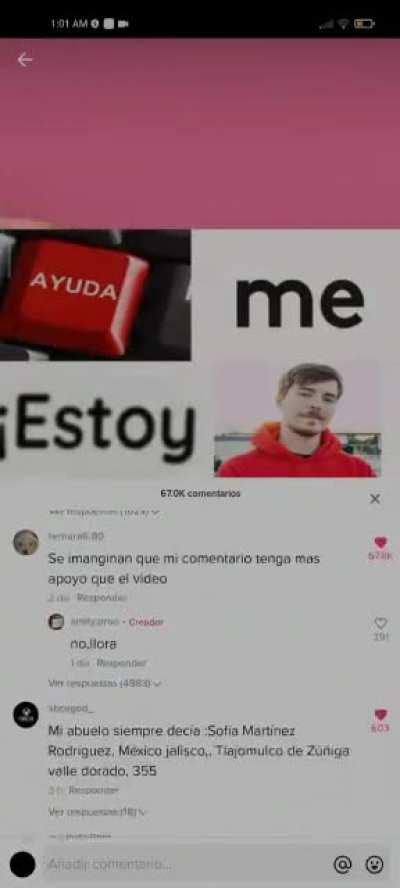 Por pendeja xD