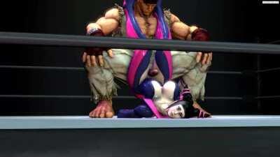 Juri - defeated and used