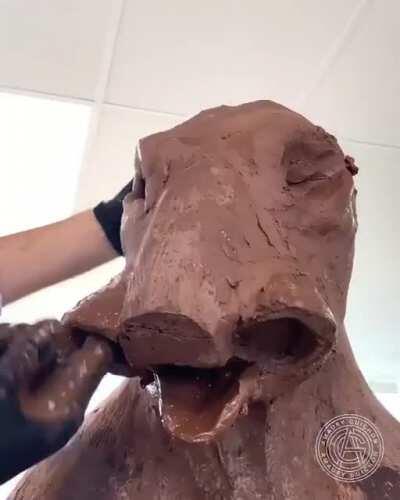 This Chocolate Sculptor’s skills.